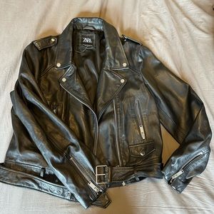 Xl Zara faux leather jacket